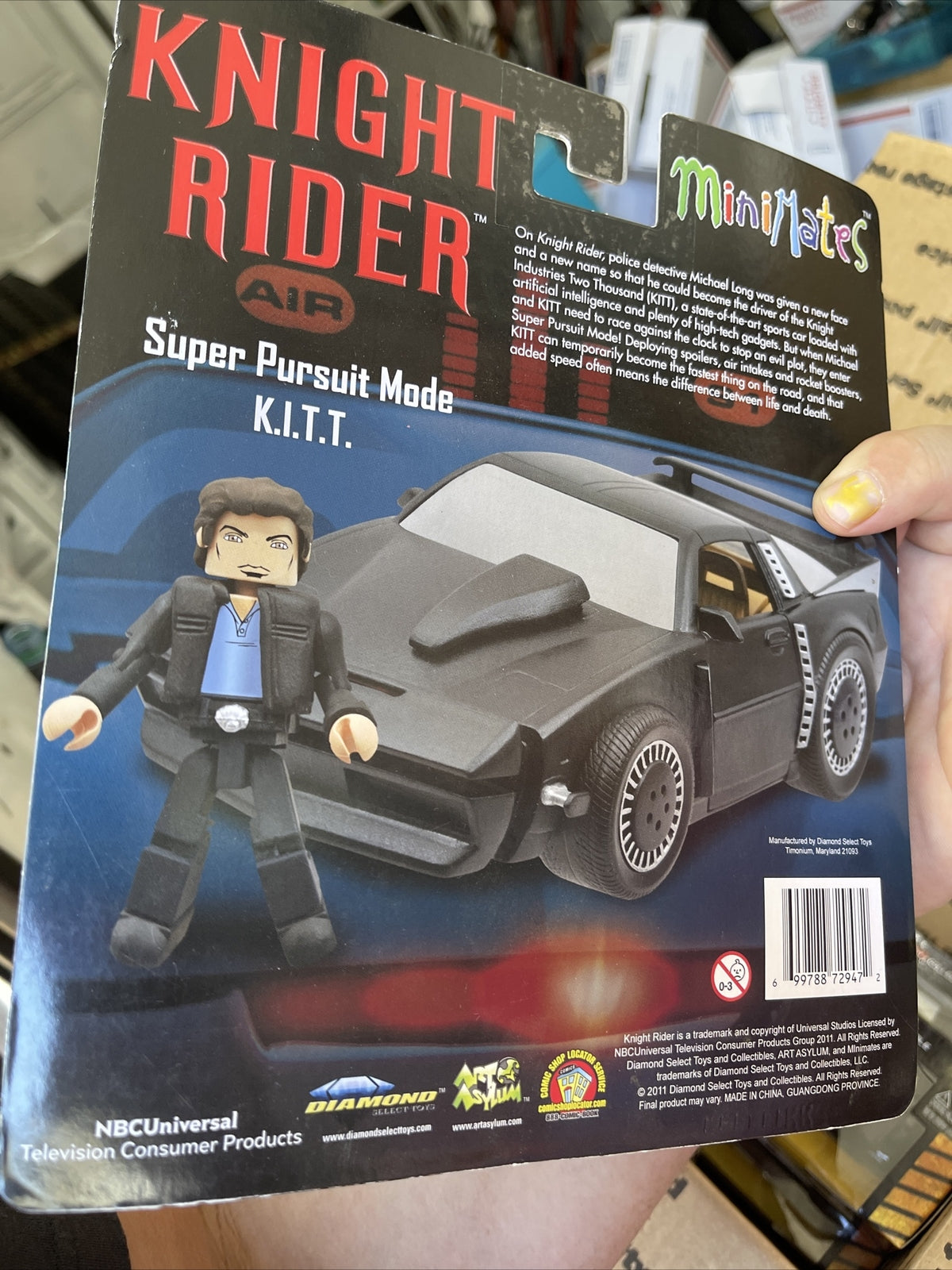 MINIMATES KNIGHT RIDER KITT SUPER PURSUIT 2011 DIAMOND PREVIEW EXCLUSIVE4