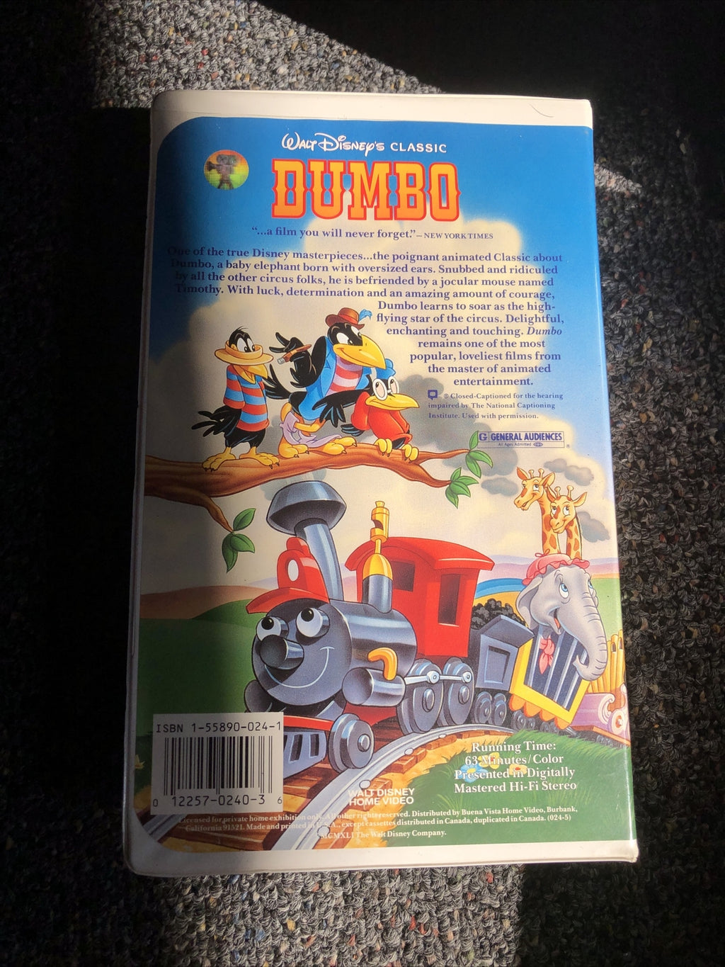 Dumbo (VHS) Black Diamond Collection1