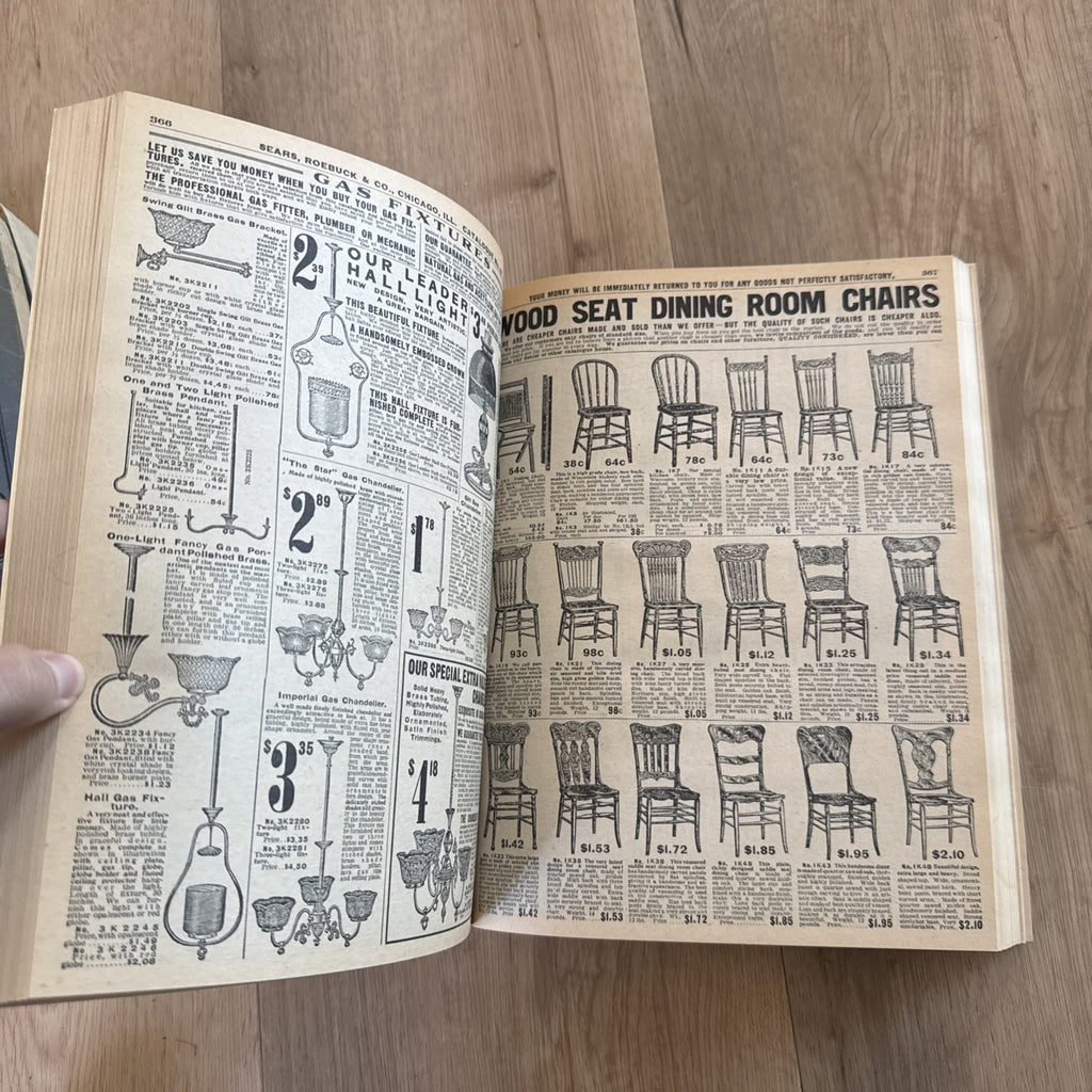 VTG 1908 Sears Roebuck Catalog No 117 Replica 1184 Pgs Joseph Schroeder 19696