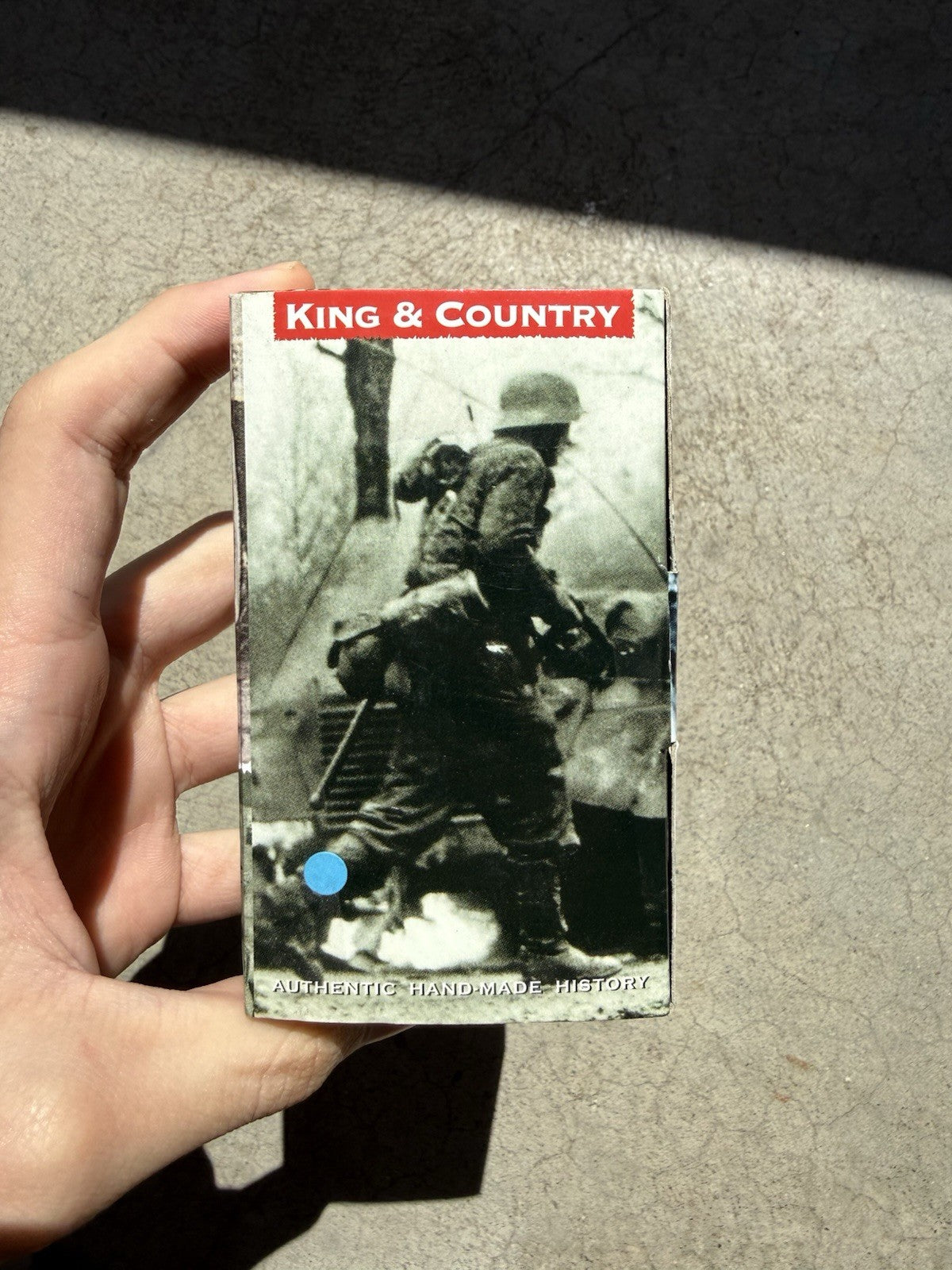 King & Country BBA033 US Artilleryman WWII Battle of Bulge Retired0