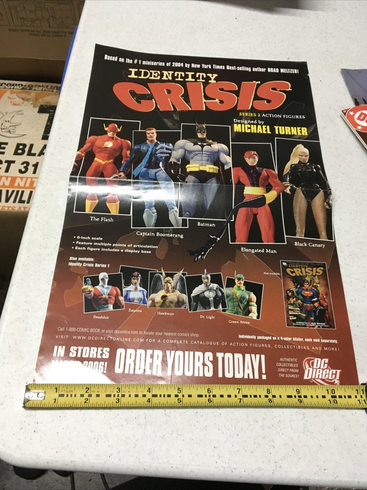 Identity Crisis Series 2 Promo Poster 2006 Dc Direct By Michael Turner1