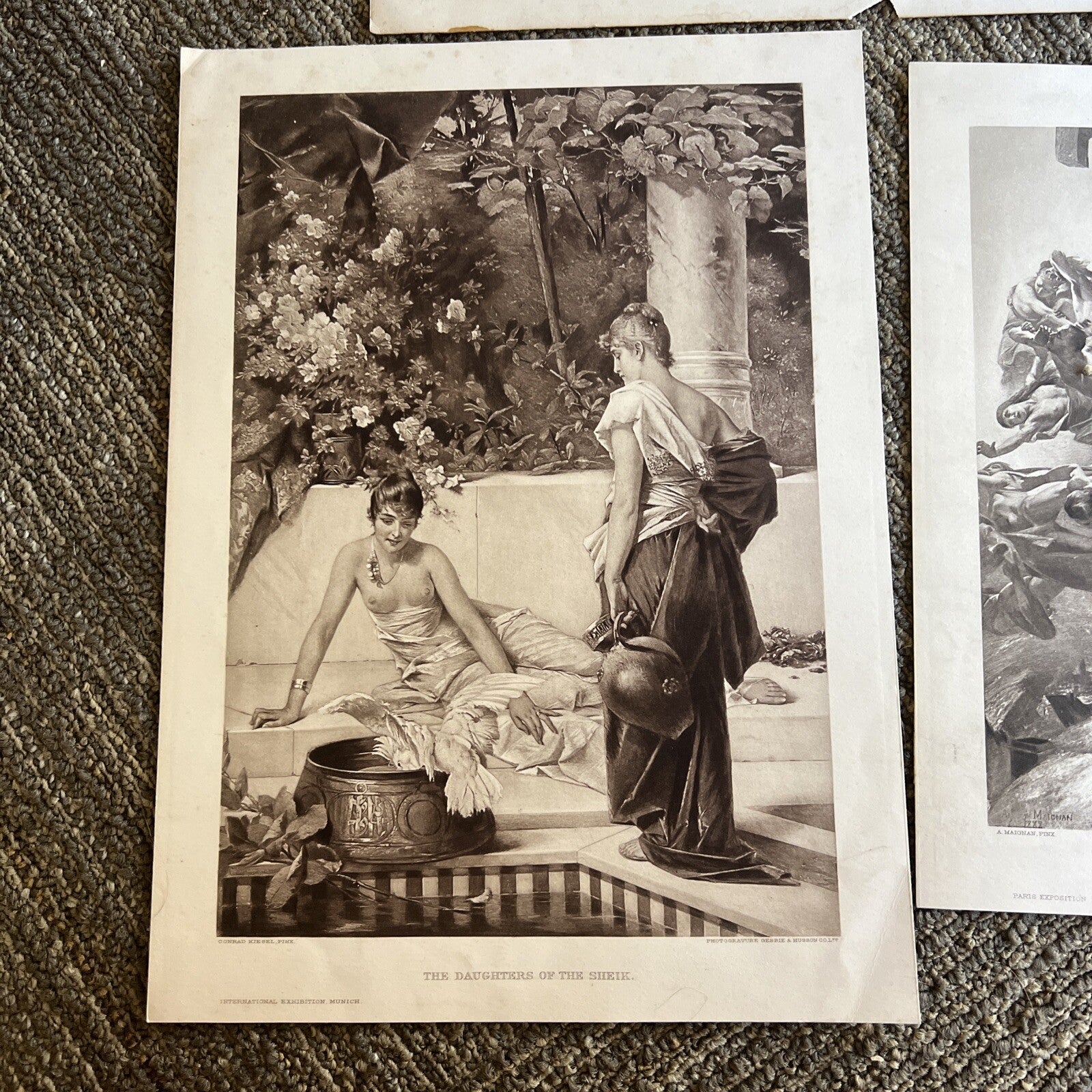 Antique Photogravure Gebbie&Husson Co Art Prints Lot of 31