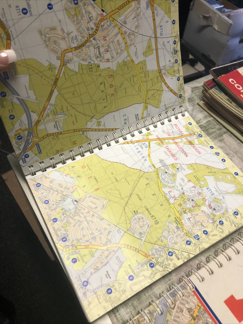 Geographers' London Atlas -London Geographers AZ Lot Of 23