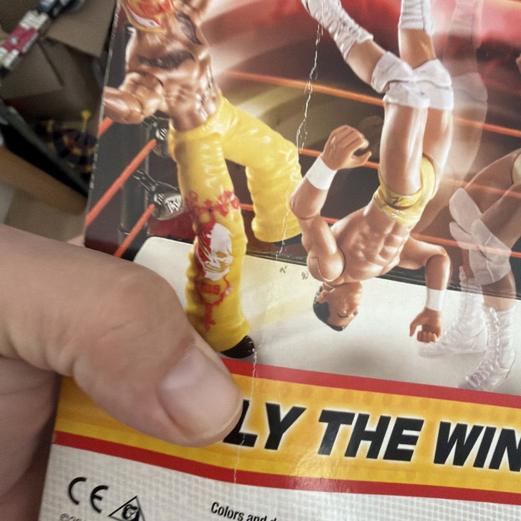 Mattel WWE Championship Match Alberto Del Rio Vs Rey Mysterio Flexforce Figures8