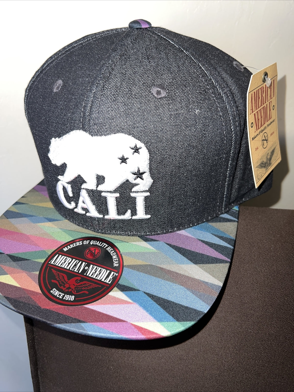 American Needle “Cali” Snapback With Tag and Sticker0