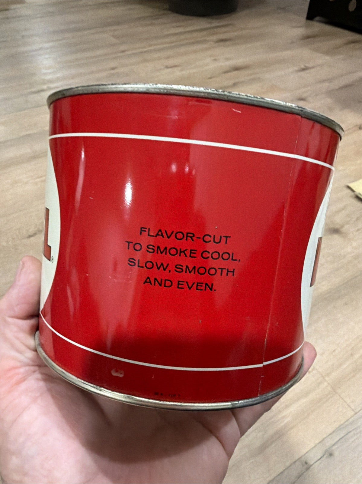 MODEL EXTRA QUALITY SMOKING TOBACCO TIN EMPTY 14oz in great condition3