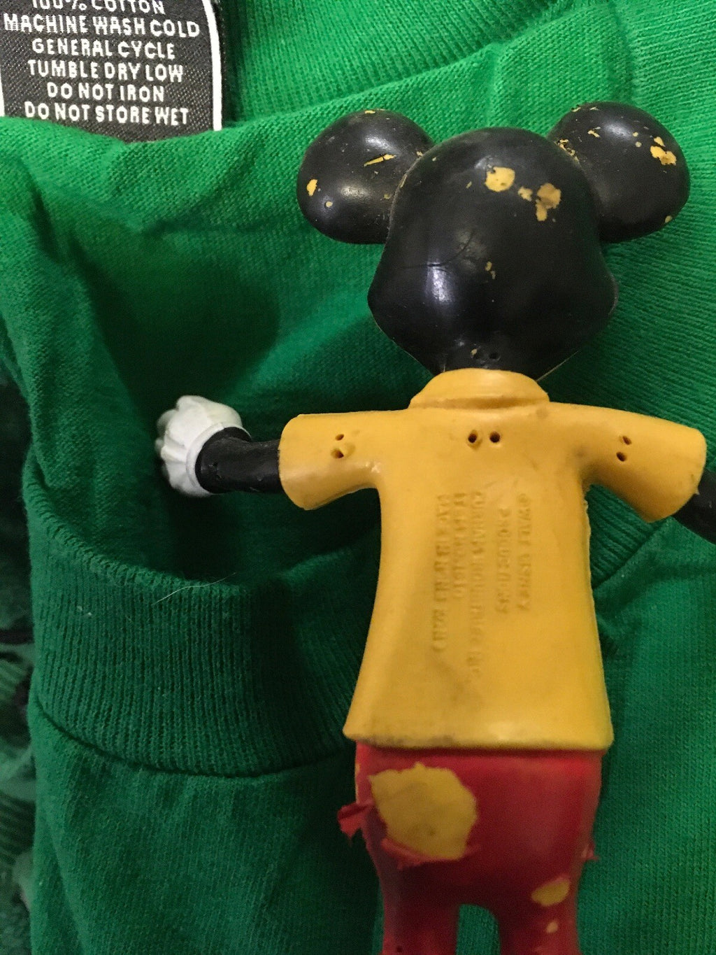 Vintage Mickey Mouse Bendable Figure By Durham #1510 Walt Disney2