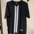 Nike Large Men’s  Dri Fit Team Shirt Black and White Striped Size Large0