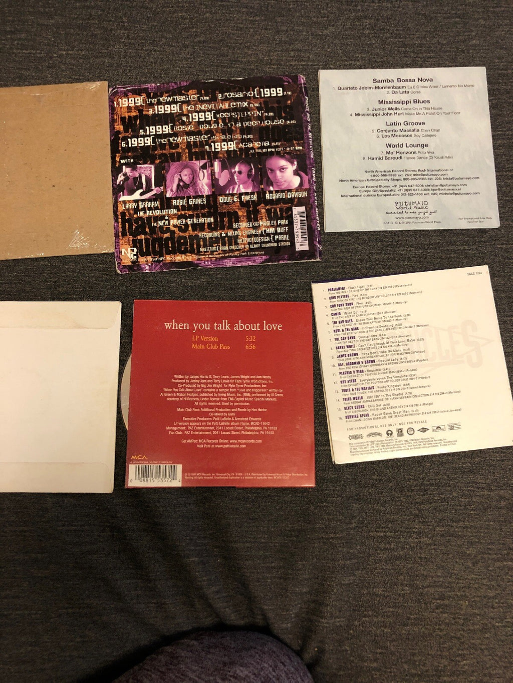 Labelle Patti Funk Soul Reggae Samba Bossa Prince Fred Hersch Paul Jackson Lot 67