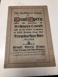 San Francisco Season of Grand Opera  Direction of Mr. Heinrich Conried0