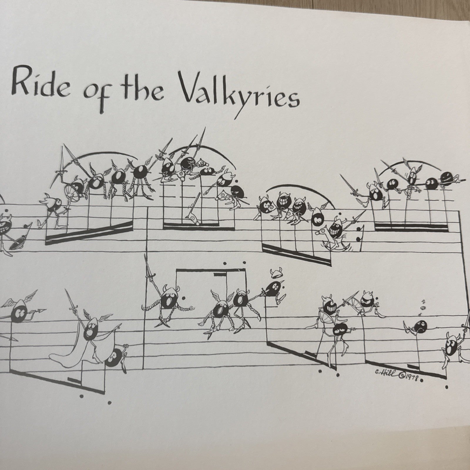6Cathy Hill Signed Prints Tchaikovsky 1812  Beethoven 9th 1976-825