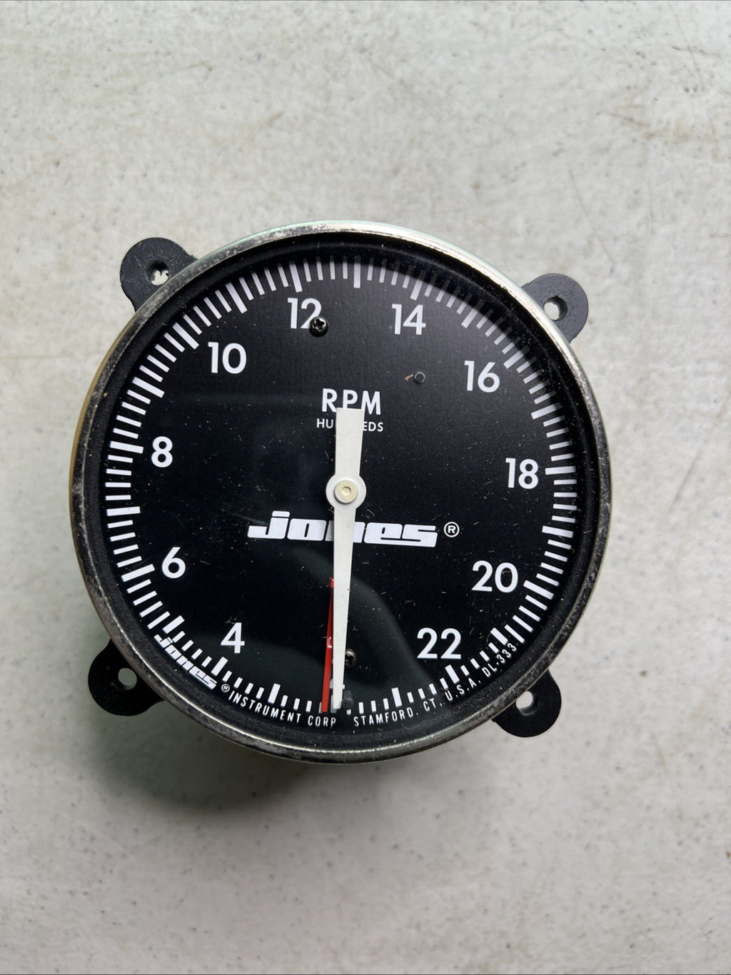 NOS Jones Motrola Mechanica 240 RPM Tachometer model 5213-102 IH CATERPILLAR3