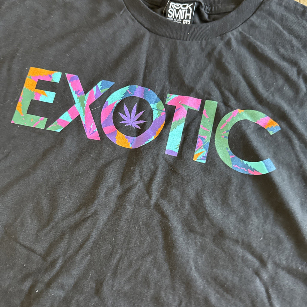 Rock Smith “Exotic” Black Shirt Explicit Content Size 2XL NOS2