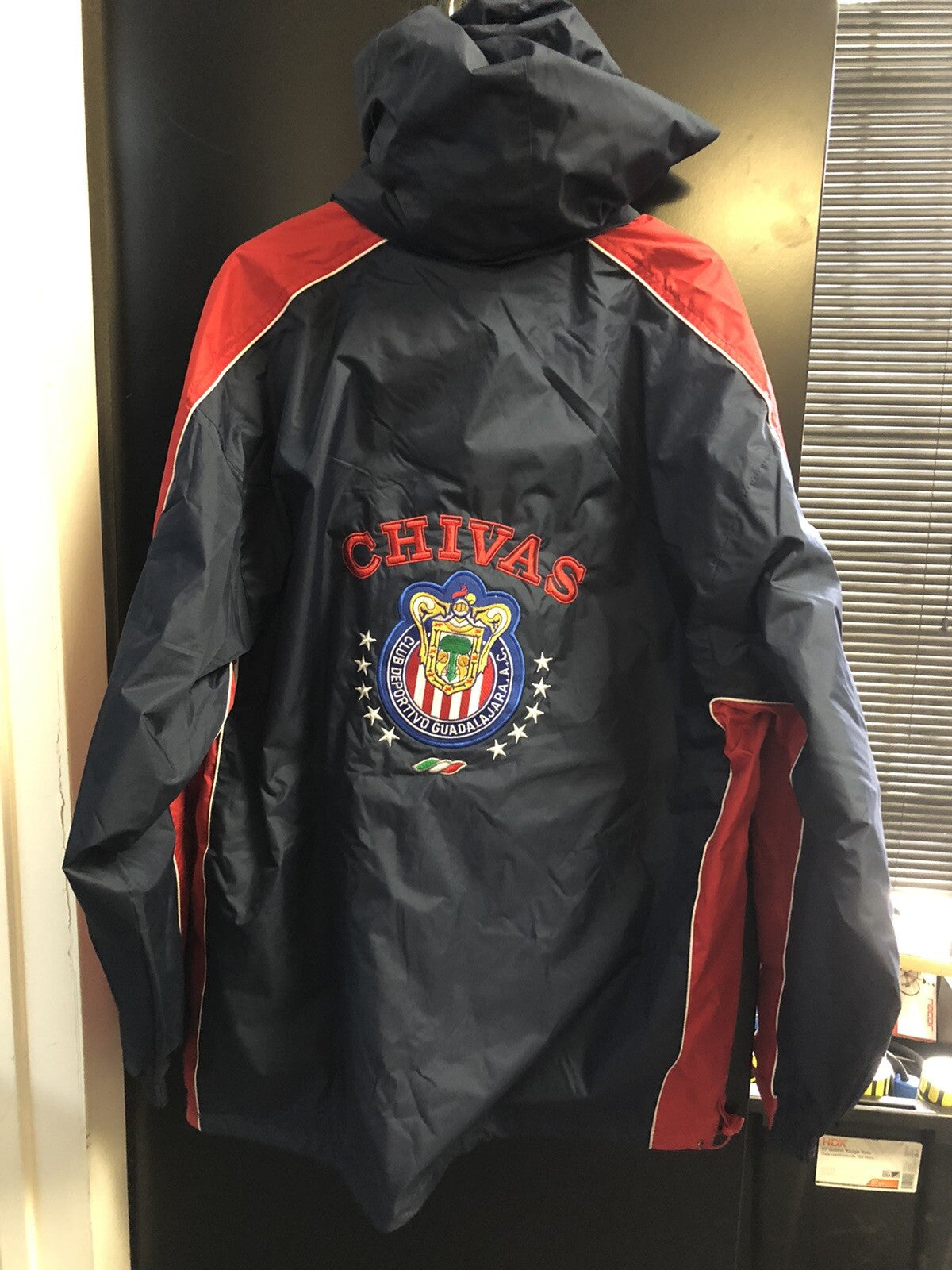 Chivas De Guadalajara Club Chamarra Rompevientos Jacket Pants Set Shoftshell XL5