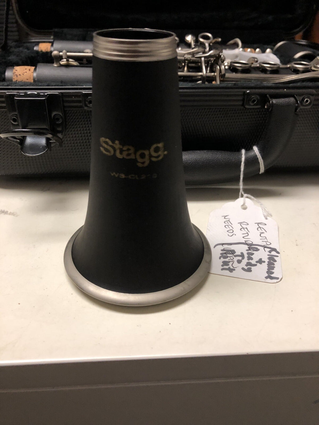 A25 STAGG  CLARINET 77-C With Case, Vintage Beginning Student Instrument1