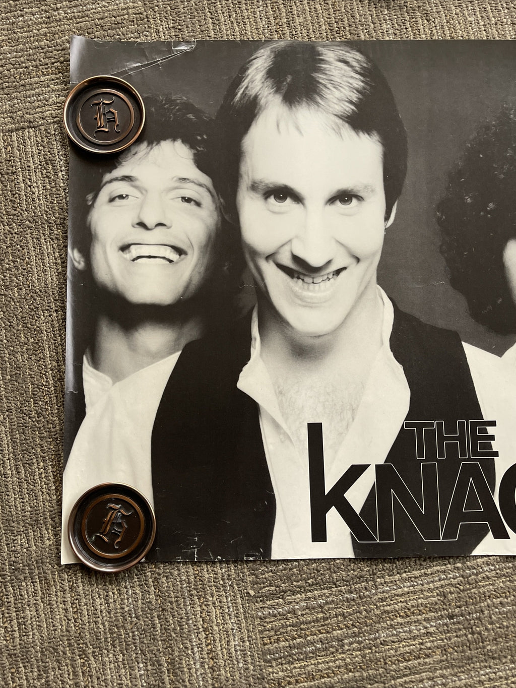 #162 1979 The Knack Punk Record Store promo poster 20 X30”6