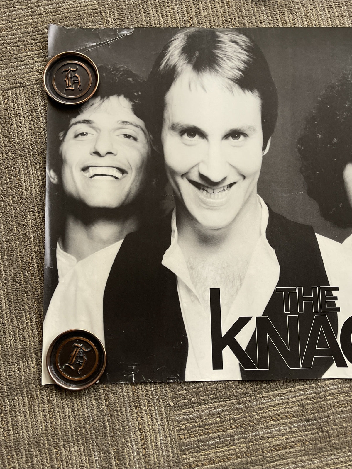 #162 1979 The Knack Punk Record Store promo poster 20 X30”6