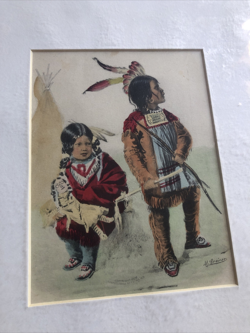 Artist Signed M Greiner 14”X11” SEALED1