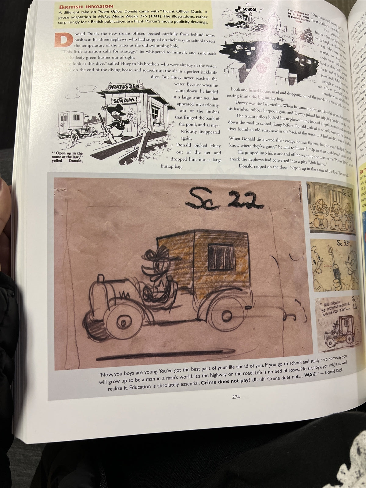 Walt Disney's Mickey and the Gang Classic Stories in Verse Vintage Magazine Art 4