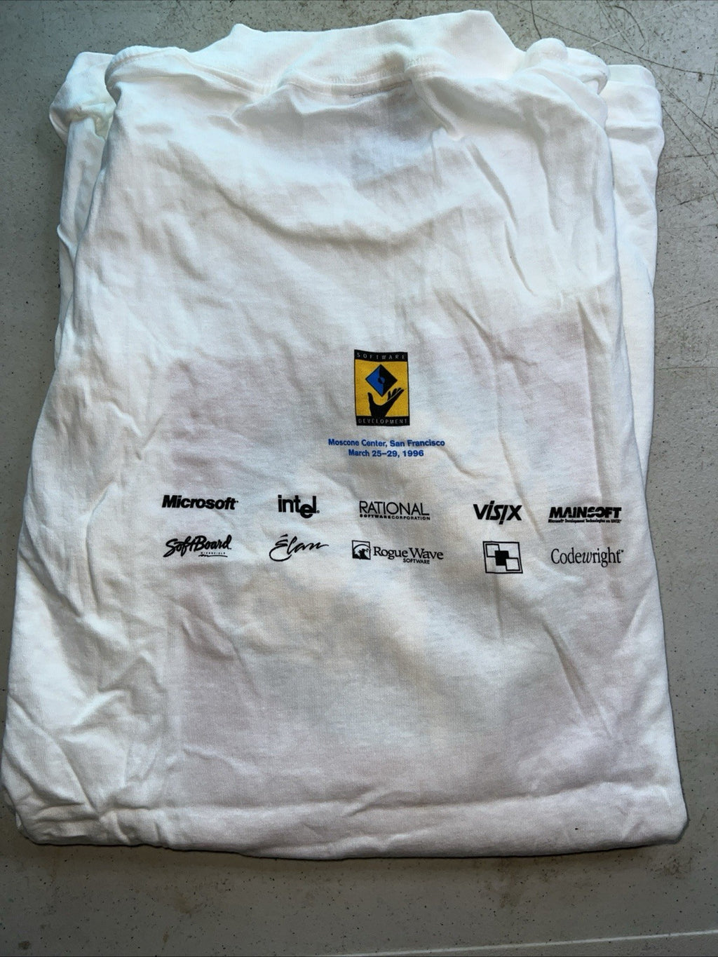 Vintage Oracle Workgroup Server “Stand Back " XL 90s Tech Promo T-Shirt3