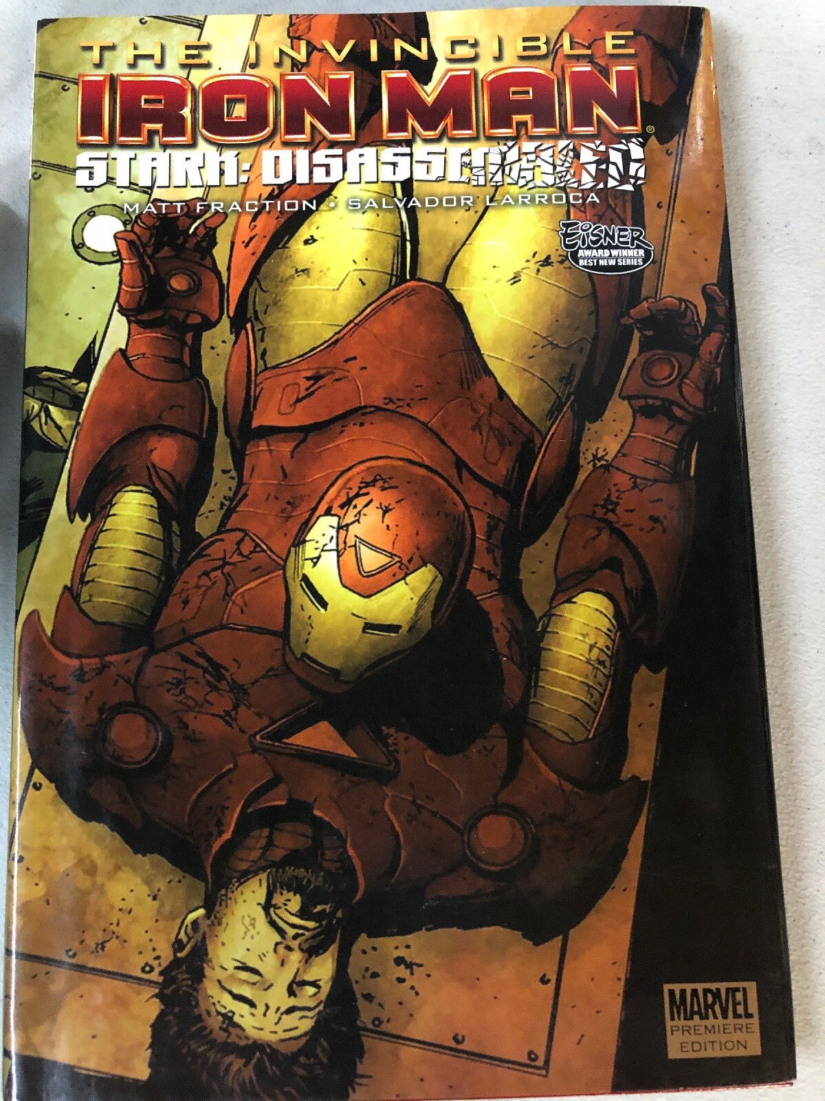 The Invincible Iron Man Volume 4 Stark Disassembled Marvel TPB Eisner Premier Ed0