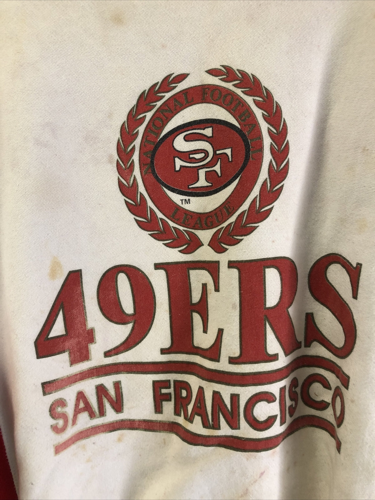 Vintage San Francisco 49ers Crewneck Sweater Size XL Logo 71