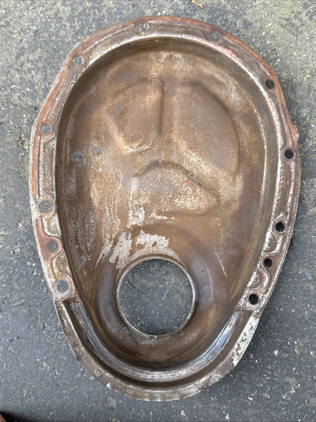 Orig GM 1966-67 Camaro Z28 302 Timing Chain Cover5
