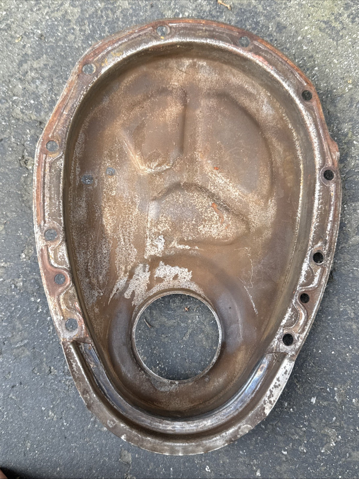 Orig GM 1966-67 Camaro Z28 302 Timing Chain Cover5