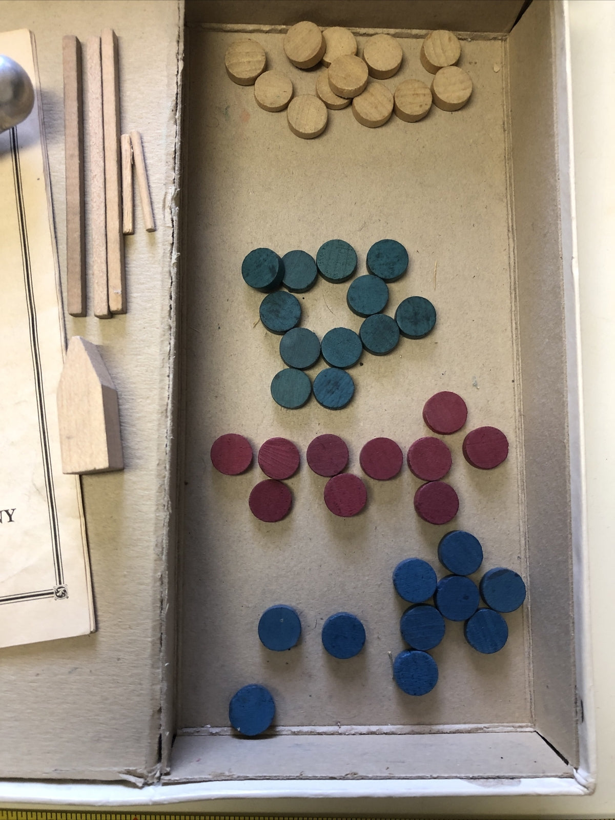 vintage Bradleys twelve Game Combination Board milton bradley co.6