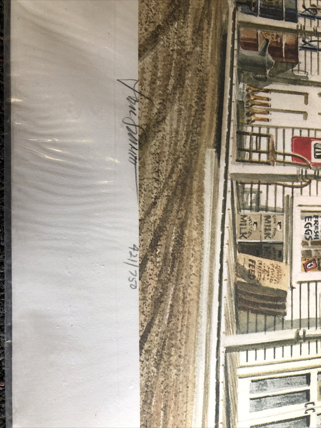 Rare Vintage One Stop Shopping Signed By Jack Schmitt Limited Editions 421/7504