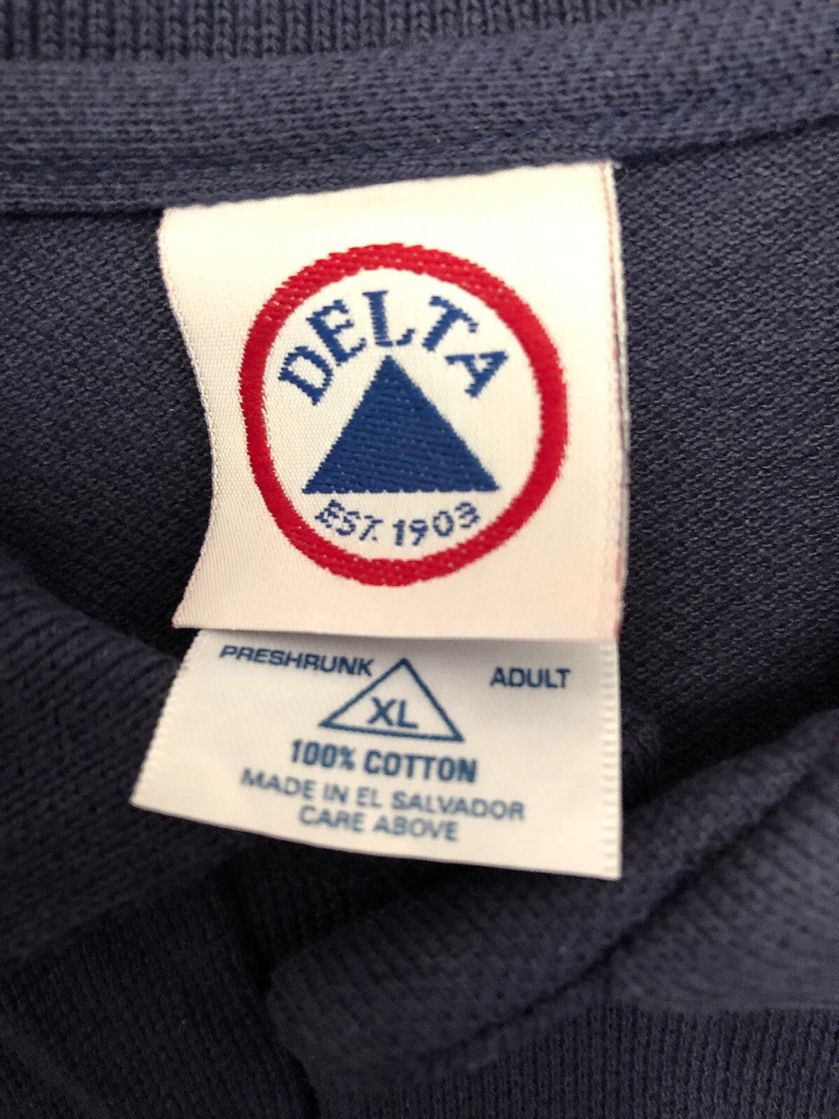 Delta XL Denver Broncos Riddell Golf Polo Shirt Mens X-Large Fit Navy1