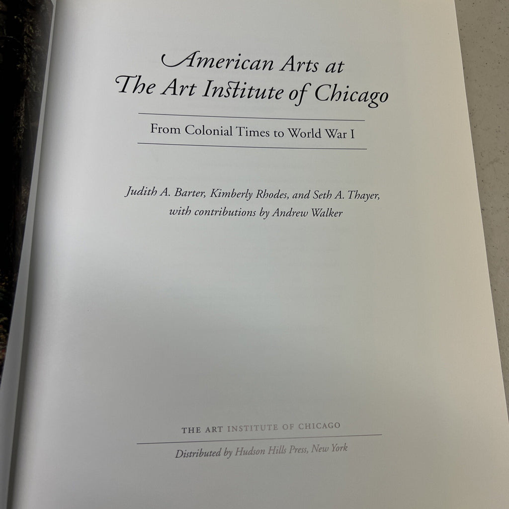American Arts at the Art Institute of Chicago by And...5