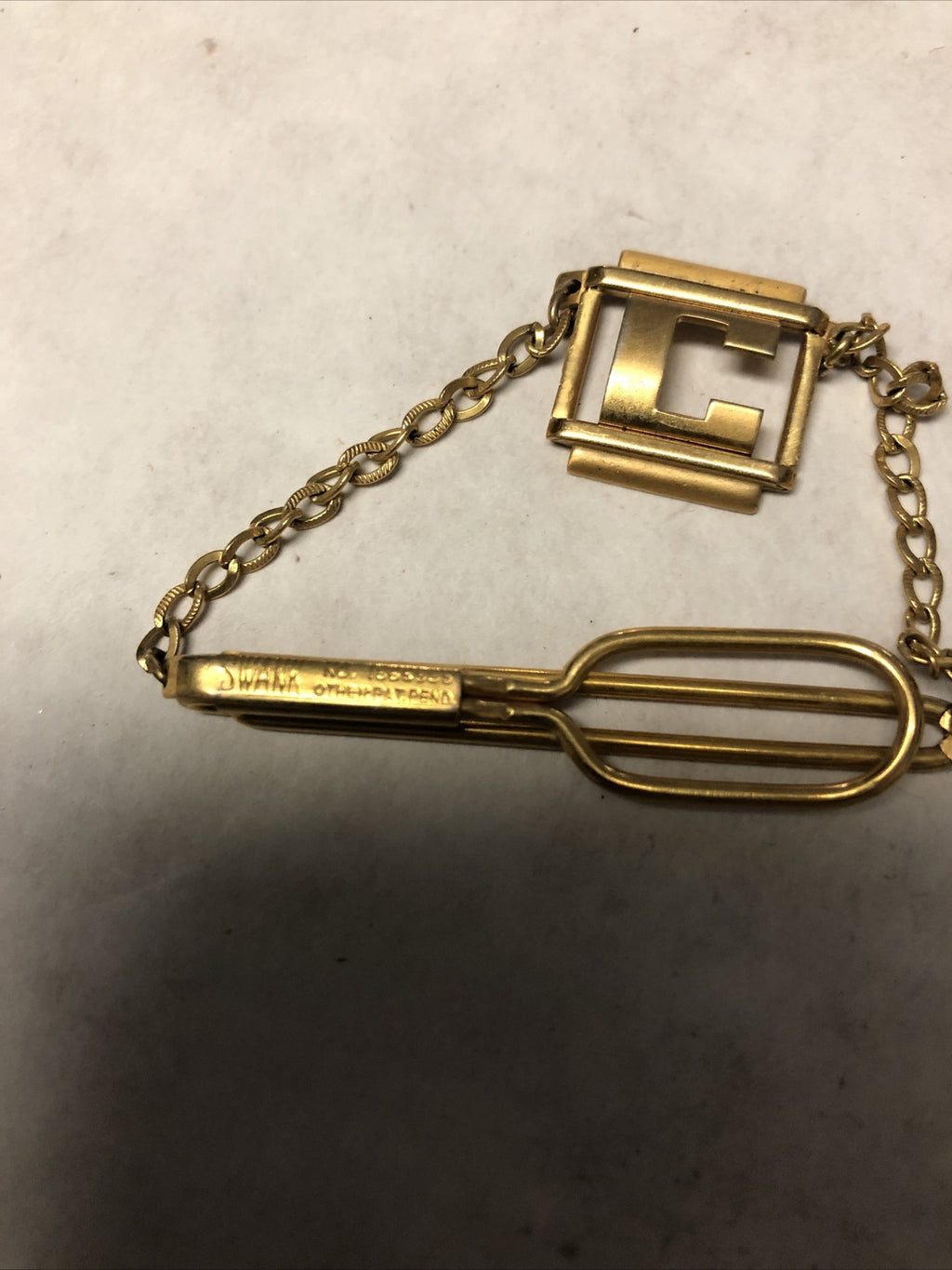 Vintage Lot Of 4 Tie Pin Tietacks SWANK ANSON4