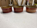Vintage Advertising Tin Economy Pretzel Bowl Lot Of 3 1940s Allentown PA  7” Dia0