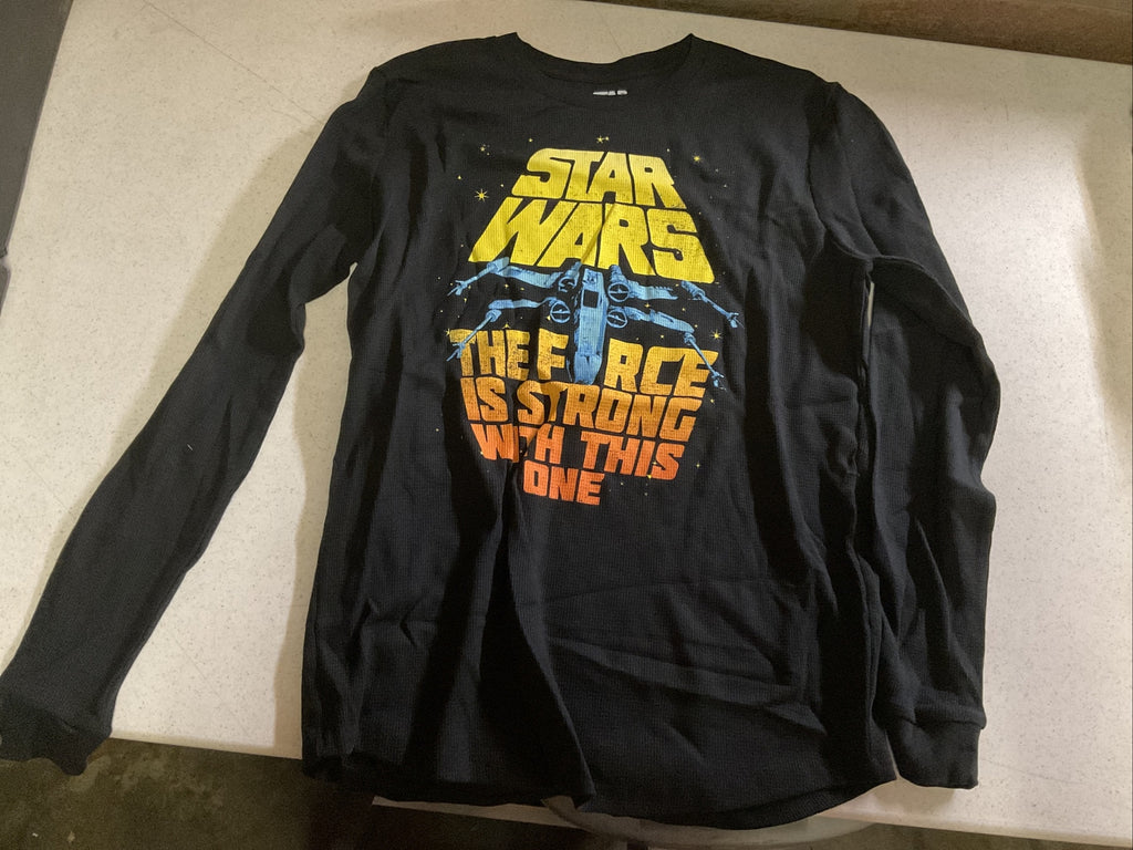 Star Wars The Force is Strong with This one shirt Fifth Sun Size Large X-Wing0