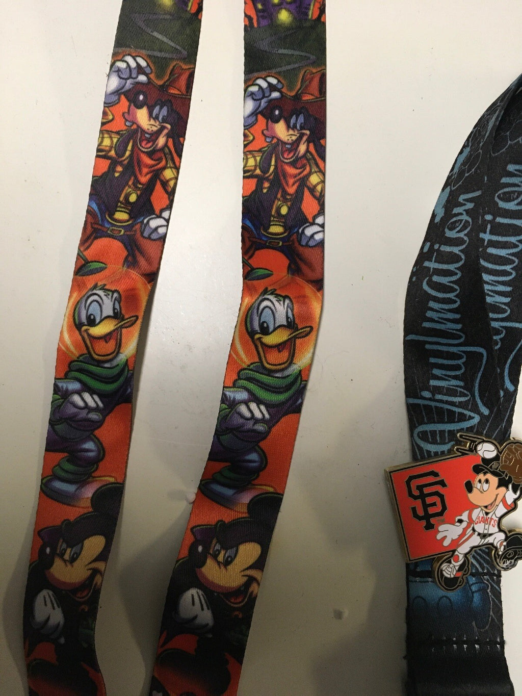 disneyland Princess mickey mouse SF Giants pin strap4