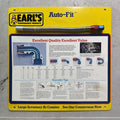 Vintage Earl’s Racing Display 15x15 – 1980s Auto-Fit Hose Promo Sign0