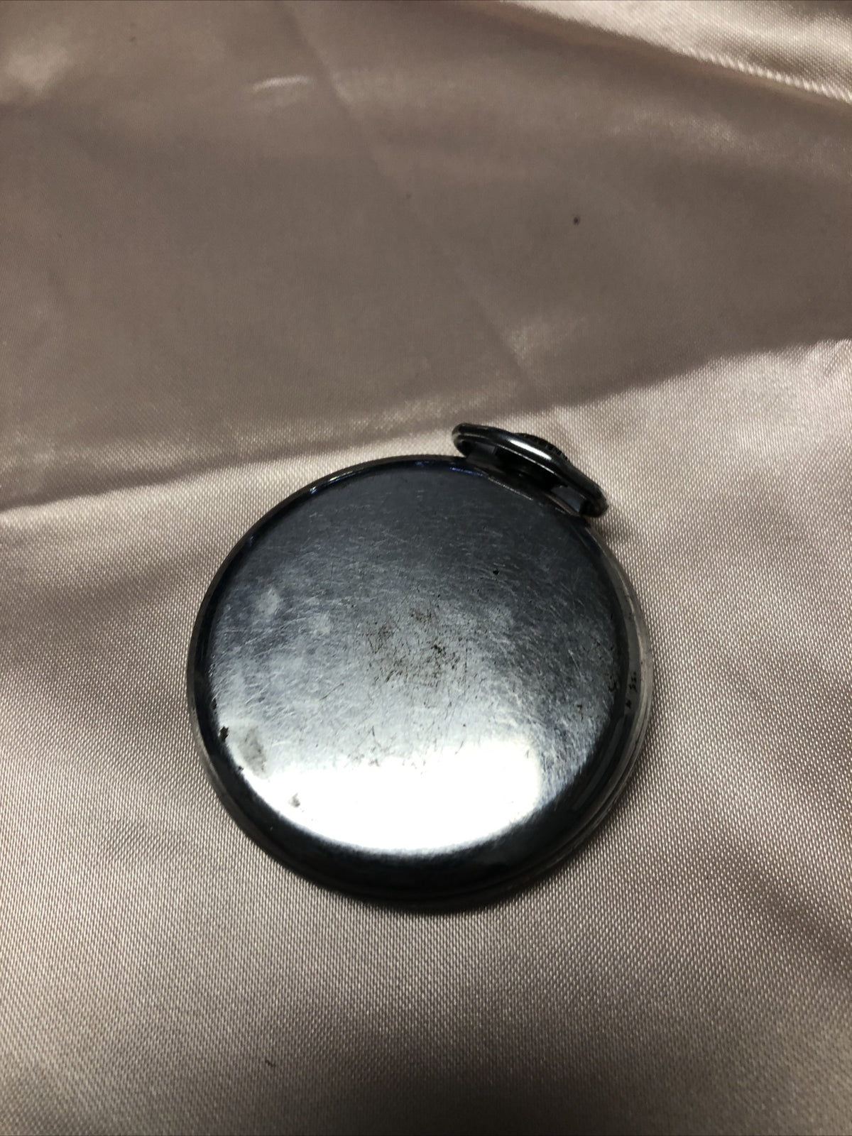 Antique Ingersoll Pocket Watch For Parts Or Repair Missing Front Cover4