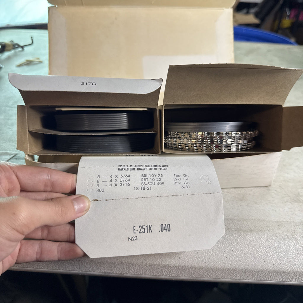 Seal Power E-243K Obsolete Ring Set Scta Hot rod1