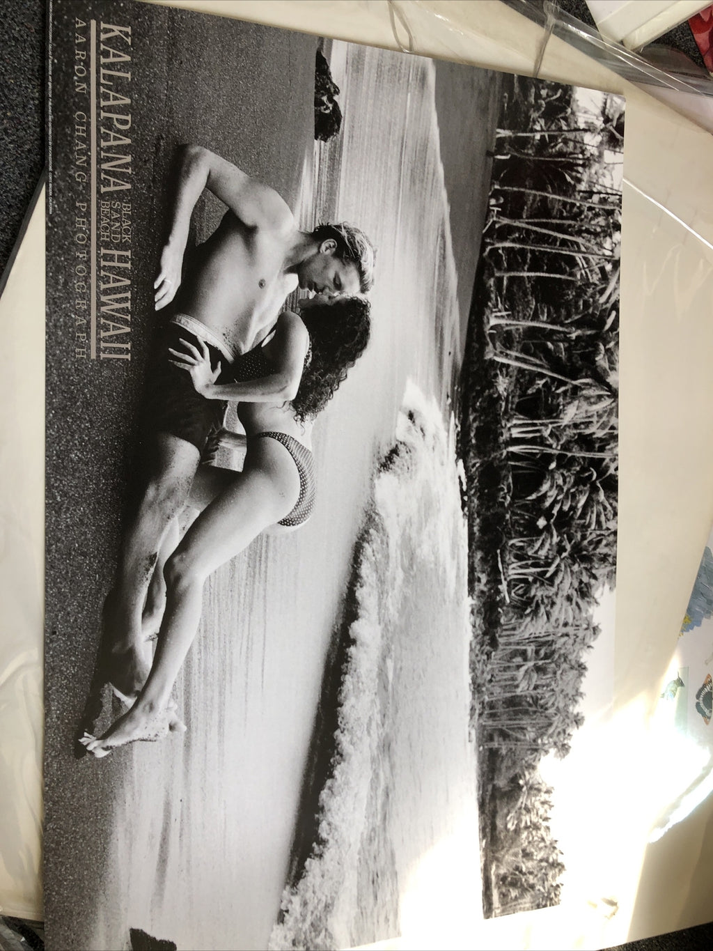 Kalapana Black Sand Beach Poster 24”x36” - Aaron Chang Photographer6