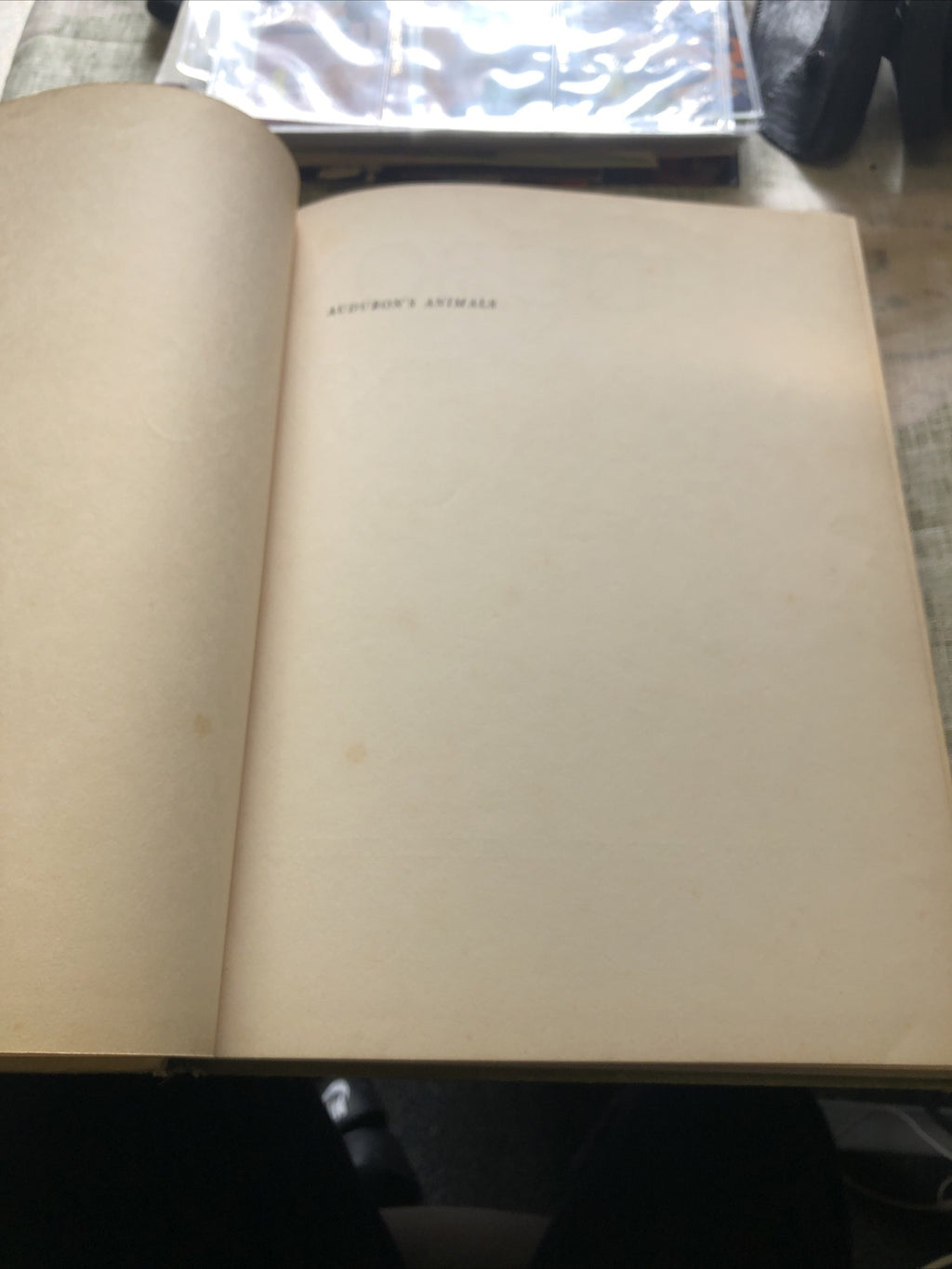 AUDUBON'S ANIMALS: The Quadrupeds of North America ed. by Alice Ford - 19513