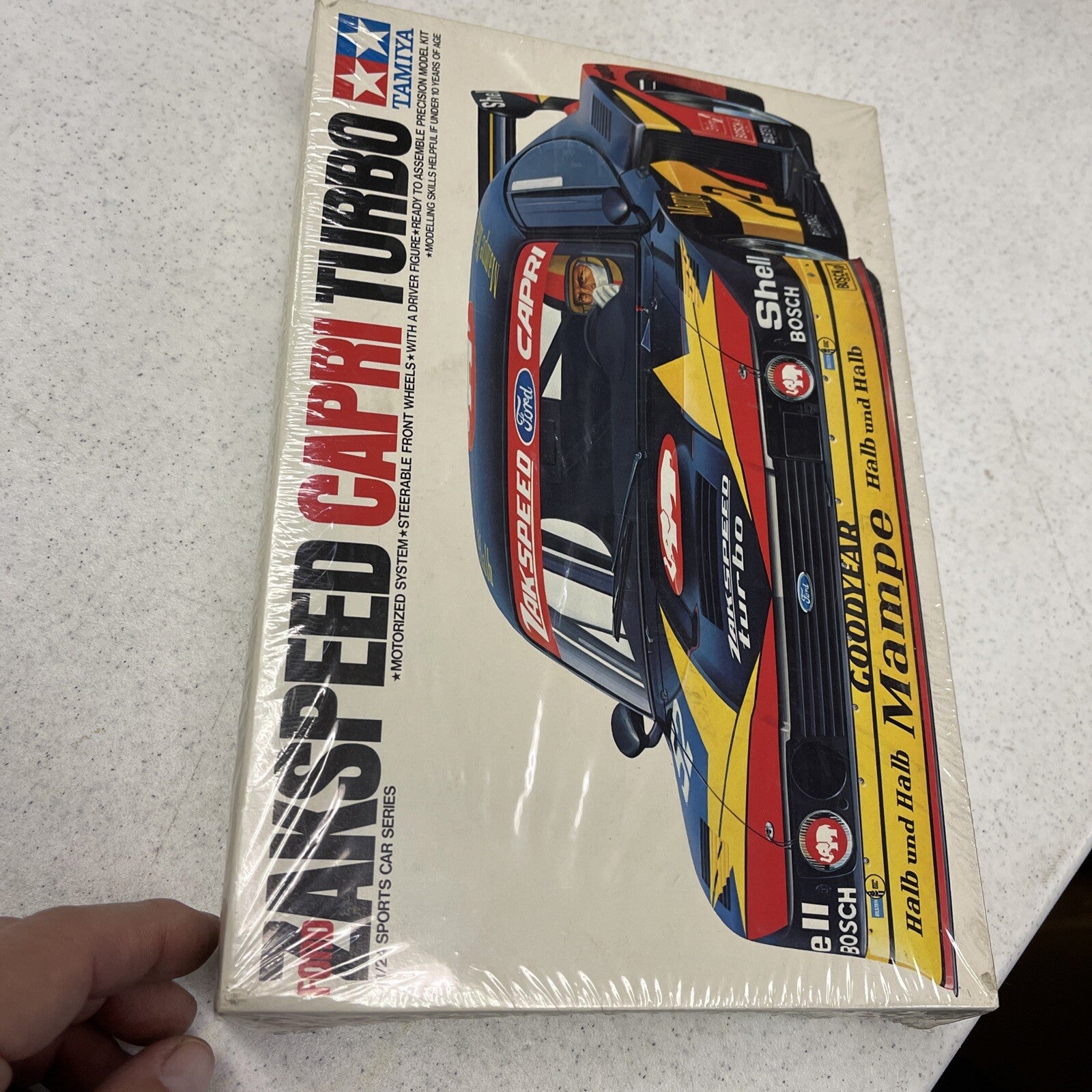 Original Sealed Tamiya 1/24 Ford Zakspeed Capri Turbo Sports Car  Model Kit4