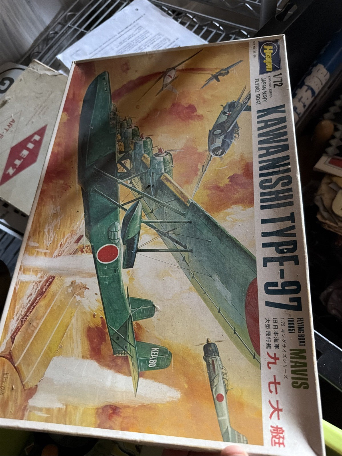 Hasegawa Kawanishi Type-97 Flying Boat H6K5 Mavis 1/720