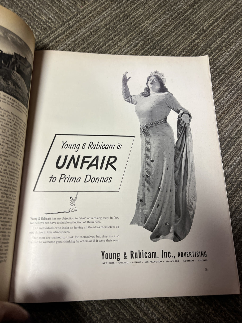 1942 JANUARY FORTUNE MAGAZINE, BEAUTIFUL ADS, ILLUSTRATED FRONT COVER, VINTAGE5