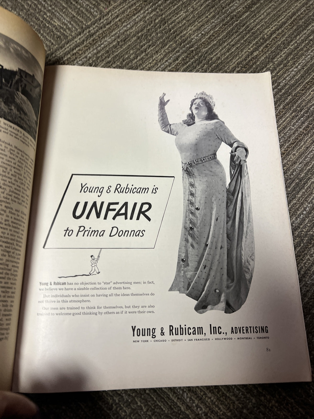 1942 JANUARY FORTUNE MAGAZINE, BEAUTIFUL ADS, ILLUSTRATED FRONT COVER, VINTAGE5