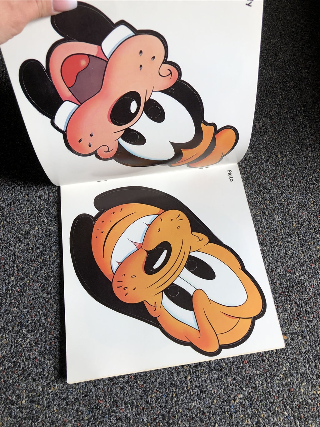 Vintage 1985 The Disney Book of Masks Random House8