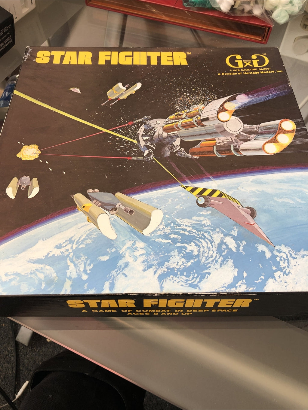  Star Fighter by FASAGametime Games - Starfighter Combat - 1978 vintage board ga0