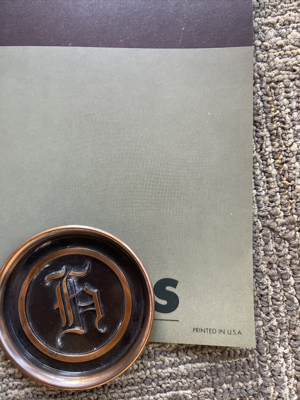 #165 1980 PETE TOWNSHEND Empty Glass Record Store promo poster 26x44 who2