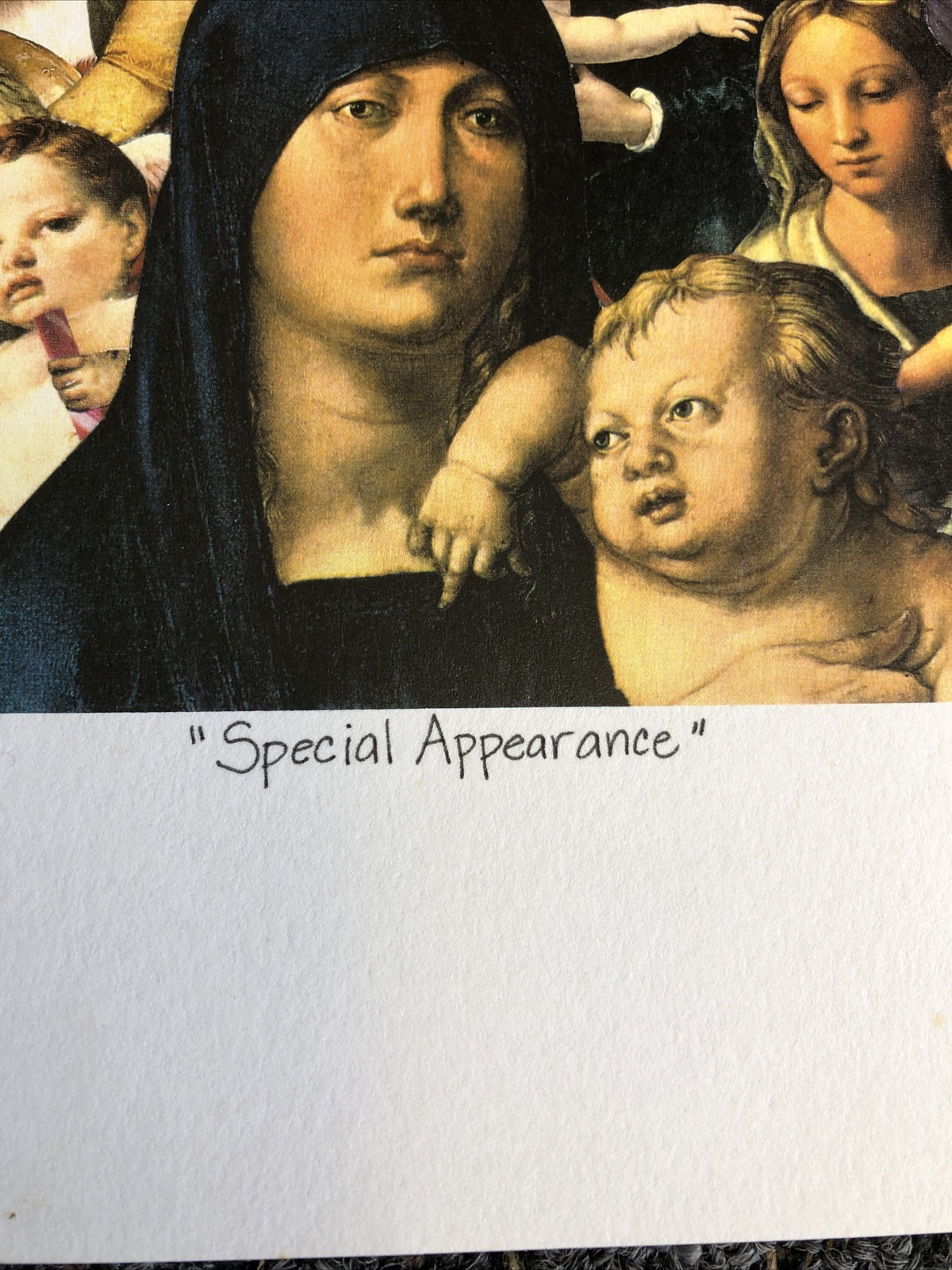 1993 Artist BARRY KITE Signed Art Print “Special Appearance” Pop Art 14”x11”2