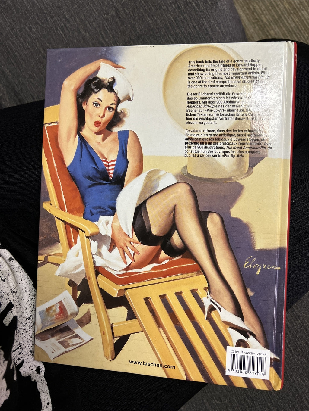 "The Great American Pin-Up" Illustrated History of Pin-Up!  Vintage Book Taschen4
